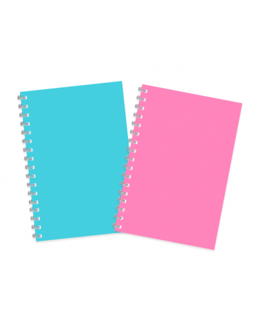 CUADERNO TAPA DURA  A5 PASTEL 